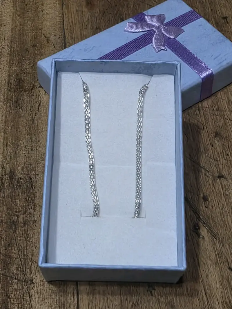 Pulsera de plata nacional en caja de regalo - 2