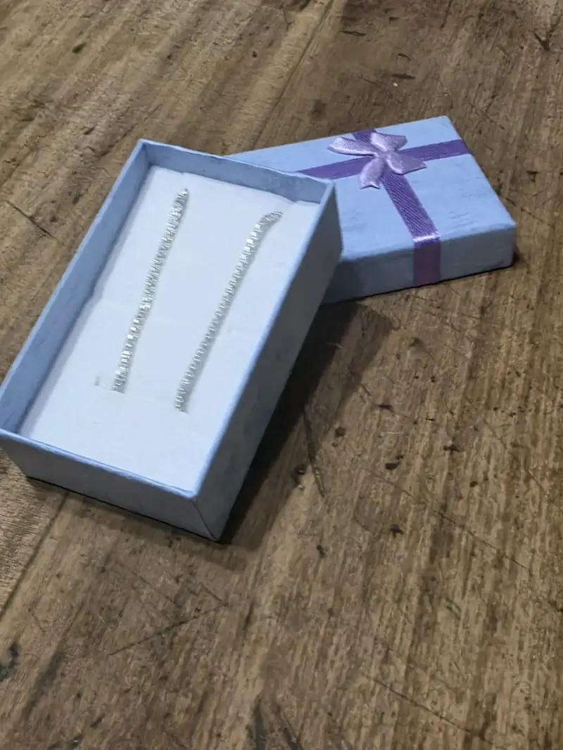 Pulsera de plata nacional en caja de regalo - 4