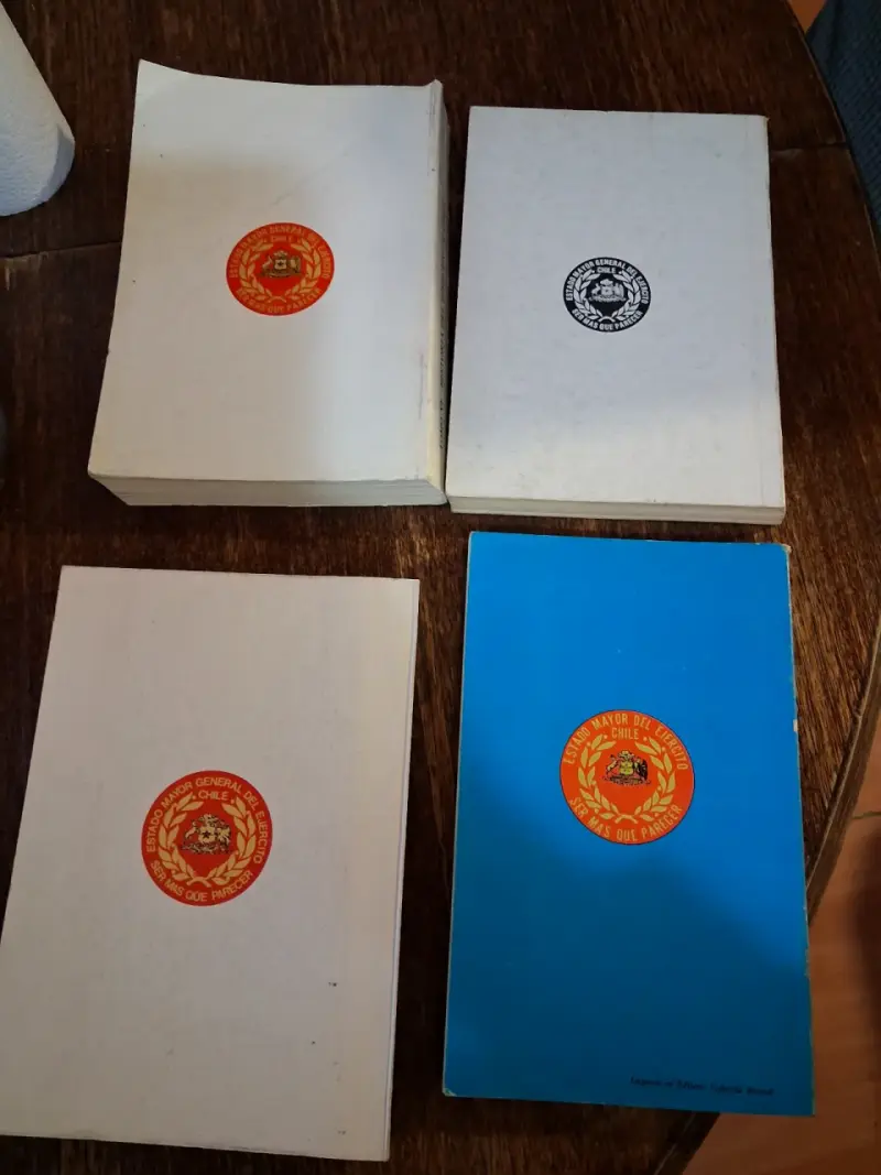 Colección de libros Historia del Ejército de Chile - 2