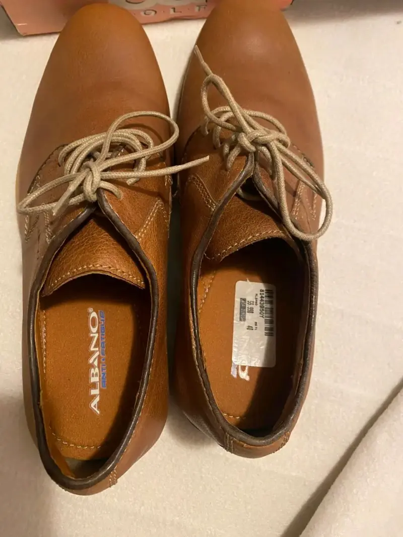 Zapatos Aldo de cuero marrón para hombre Albano - 2