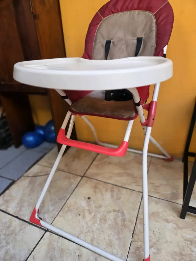 Silla de Comer para Bebé Plegable - 3