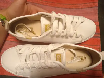 Zapatillas blancas Keds Triple Up Leather para niña - miniatura 2