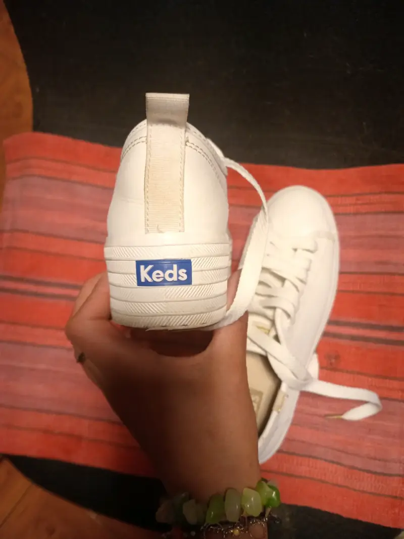 Zapatillas blancas Keds Triple Up Leather para niña - 6