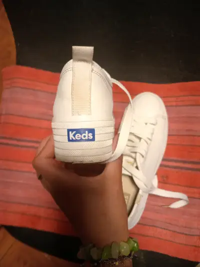 Zapatillas blancas Keds Triple Up Leather para niña - miniatura 6