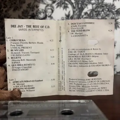 Cassette Eurodance Dee Jay - The Best of C.D. 1993 - miniatura 6