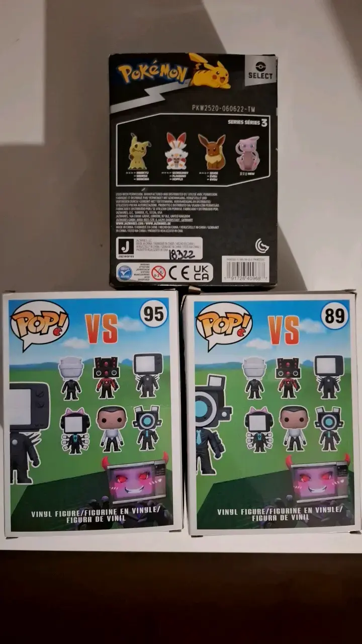 Figuras de colección Pokémon y Pop! - 5