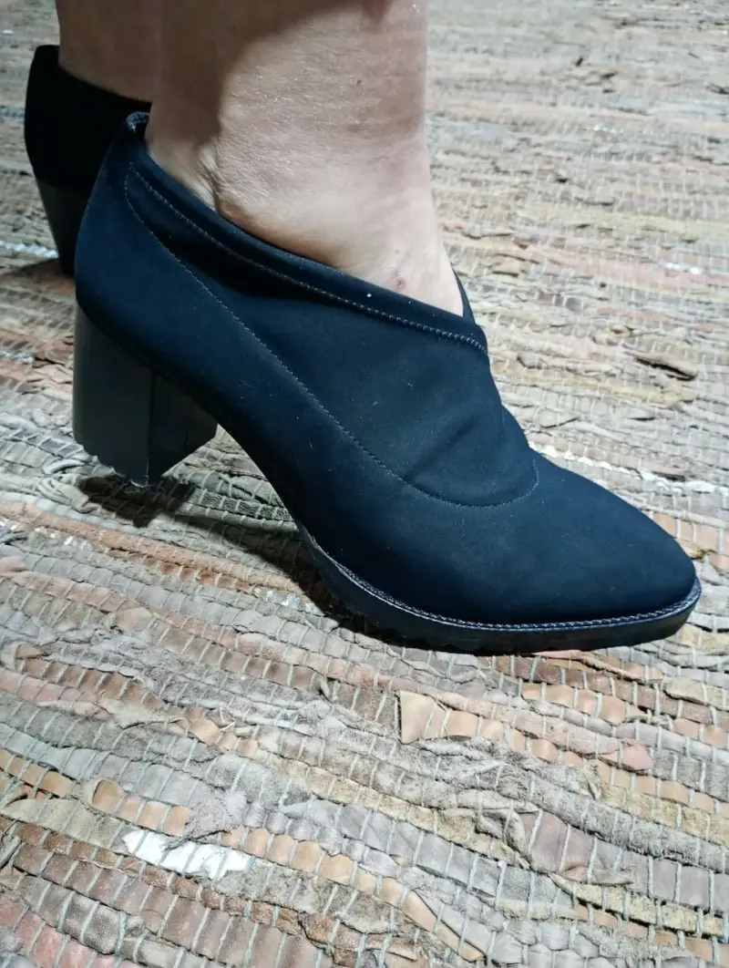 Zapatos de tacón negro para mujer - 3