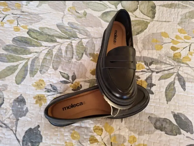 Mocasines negros Moleca para niña - 1