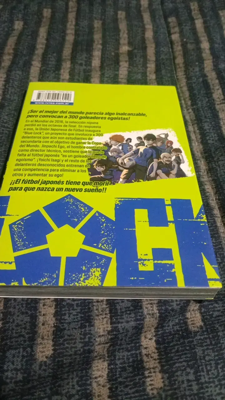 Manga Blue Lock Volumen 1 - 2