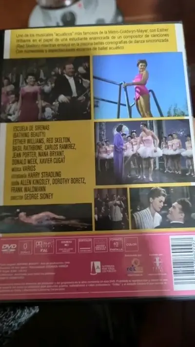 DVD Escuela de Sirenas con Esther Williams - miniatura 2