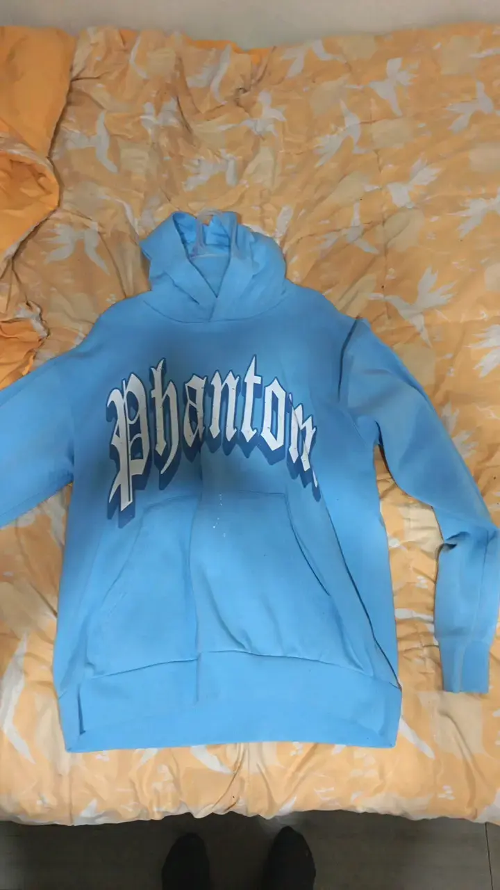 Polerón azul con capucha Phantom