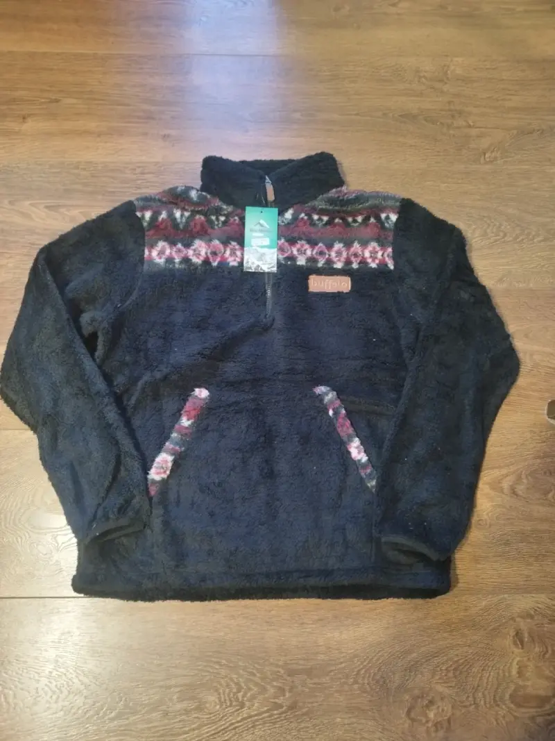 Polerón de lana con diseño étnico para hombre - 2