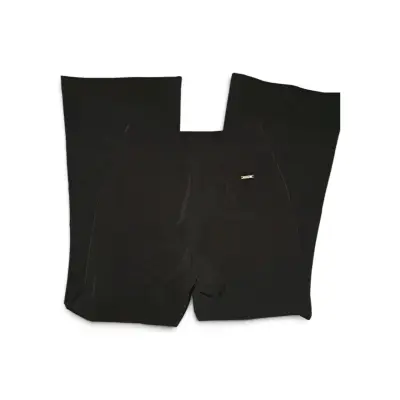 Pantalon negro con botones decorativos - miniatura 2