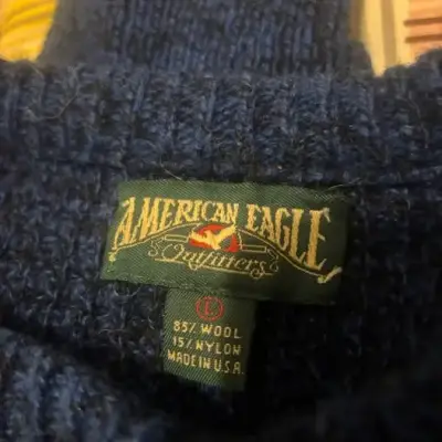 Suéter lana azul  American Eagle - miniatura 2