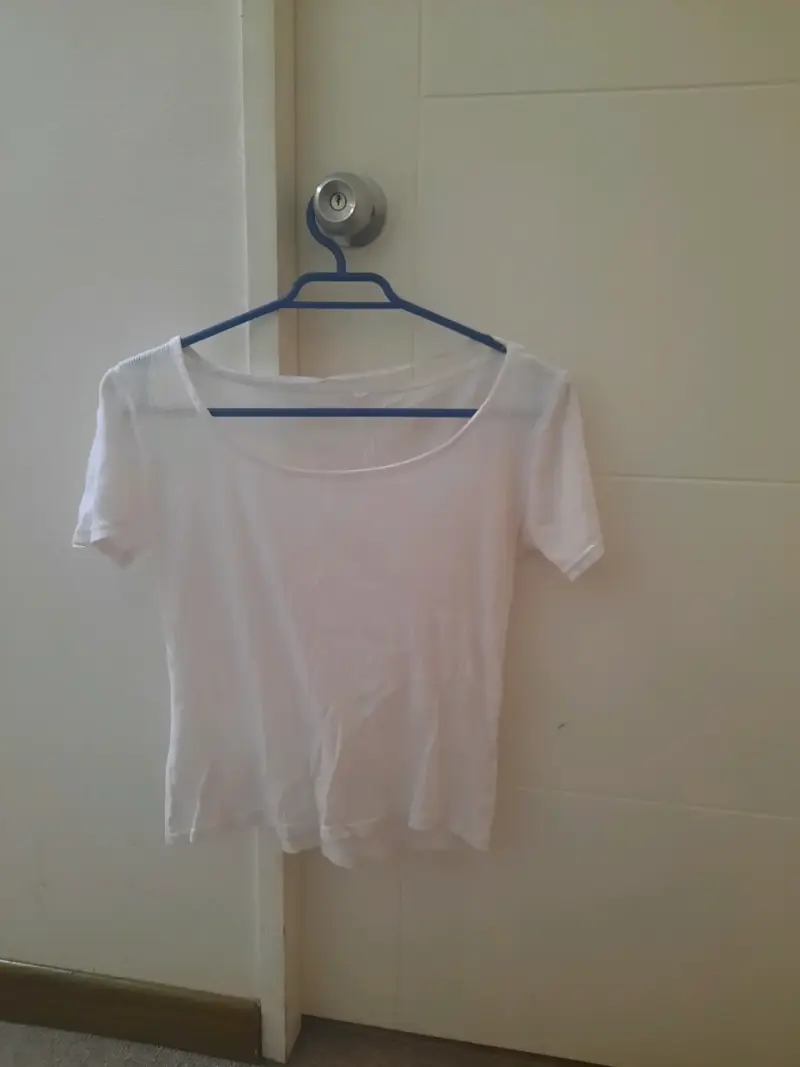 Polera Blanca Básica para Mujer