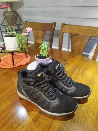 Botas de senderismo negras Dermax para hombre - miniatura 1