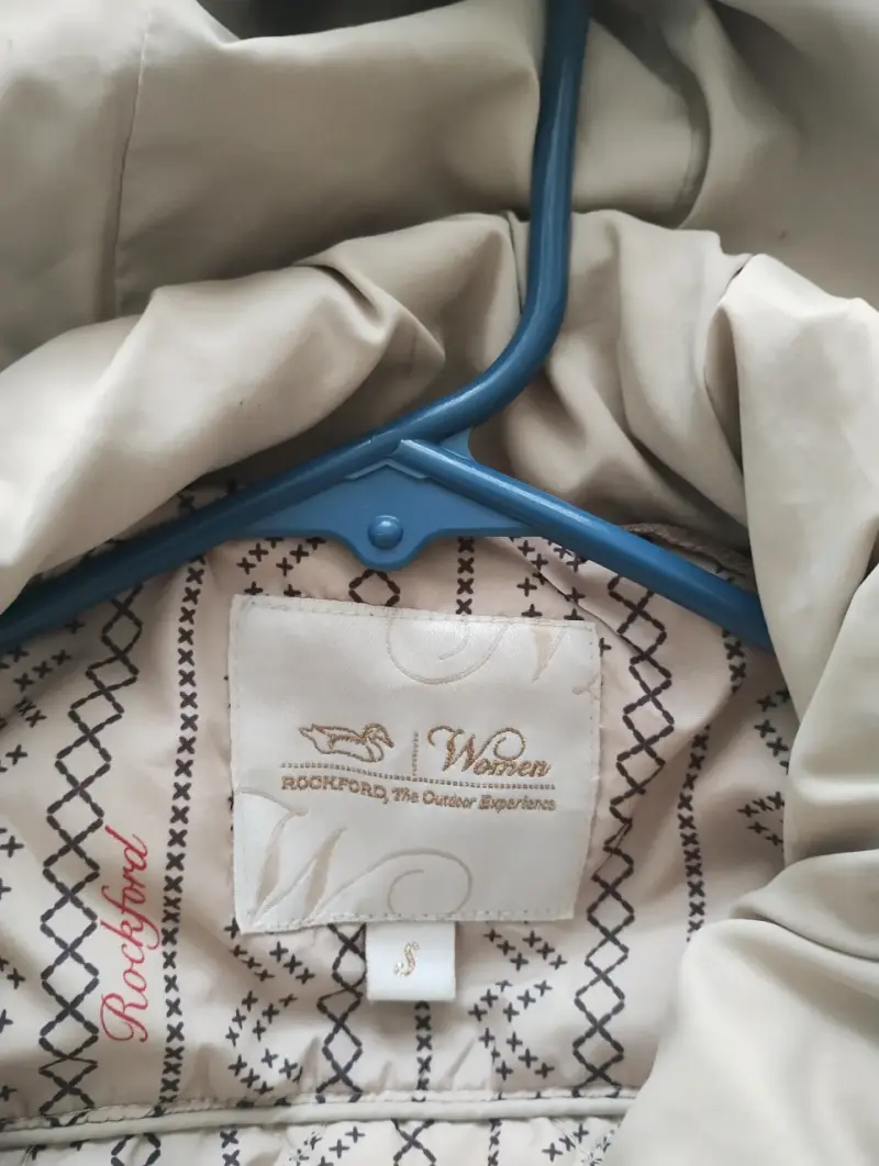 Chaqueta acolchada beige para mujer Rockford - 3