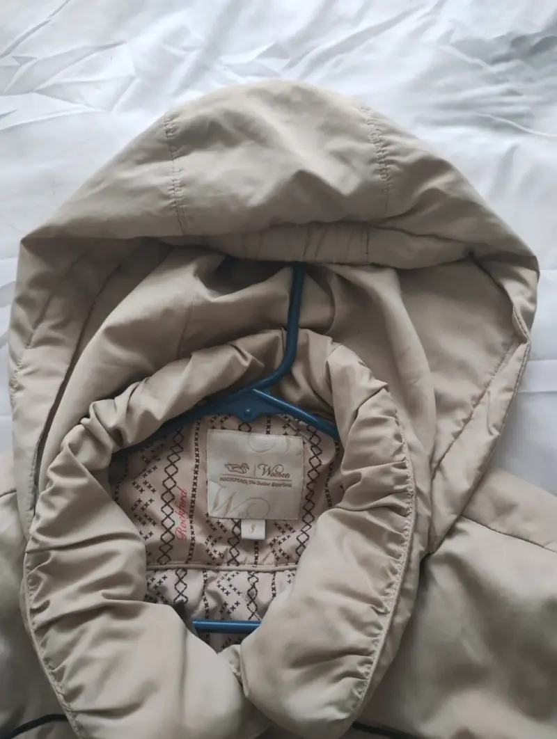 Chaqueta acolchada beige para mujer Rockford - 5