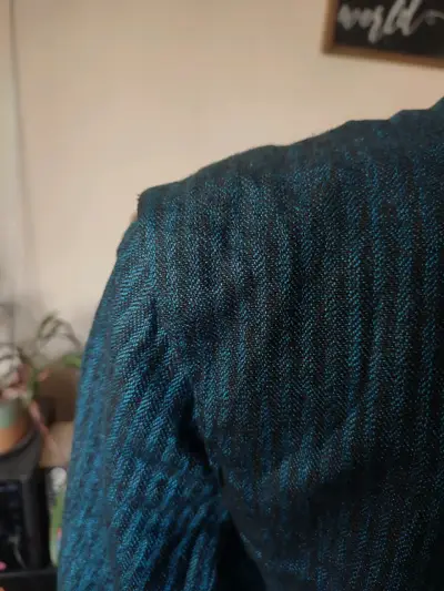 Blazer mujer Azul Adolfo Atelier - miniatura 5