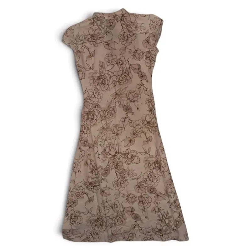 Vestido floral beige Lew Woman talla 36 - 2