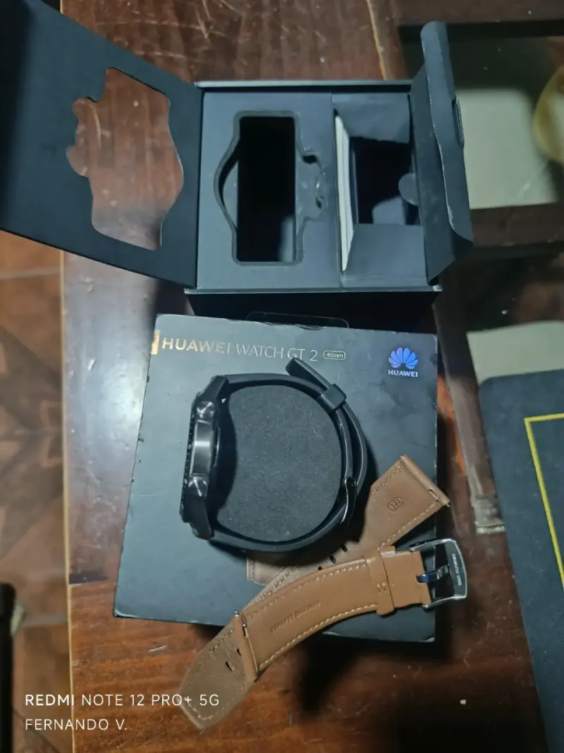 Smartwatch Huawei Watch GT 2 con correa de cuero - 3