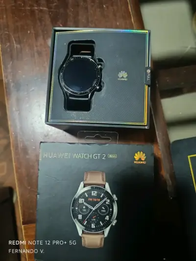Smartwatch Huawei Watch GT 2 con correa de cuero - miniatura 5