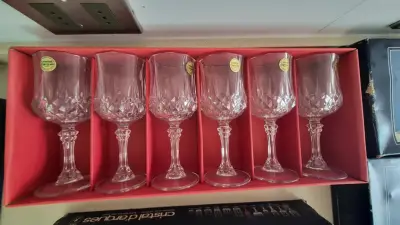 Copas Cristal D'arques 1984 - Set 5 Cajas (x6) - miniatura 2