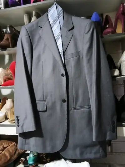 Blazer negro elegante para hombre - miniatura 6
