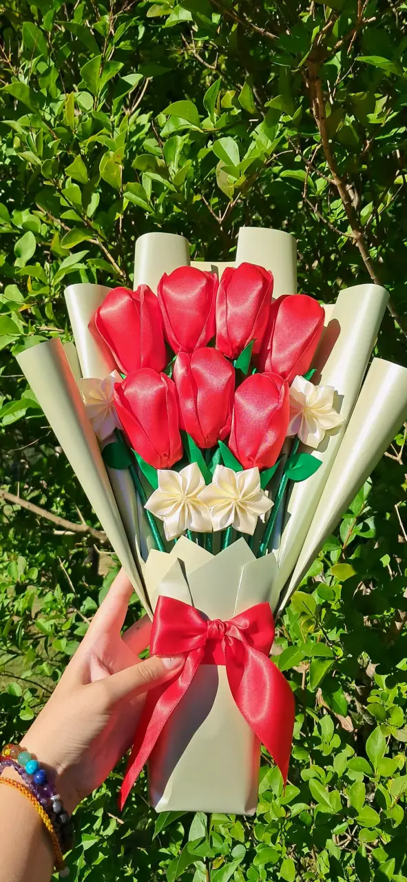 Tulipanes eternos rojos - 2