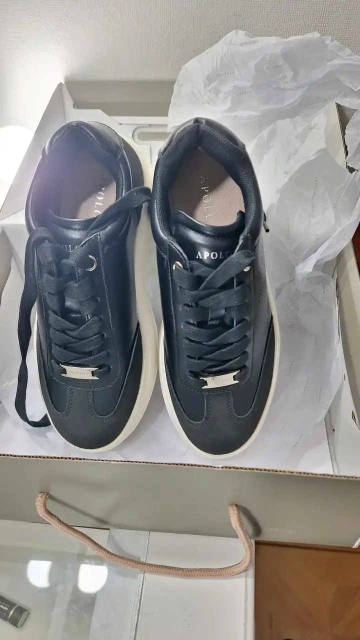 Zapatillas negras Apology con plataforma - 2