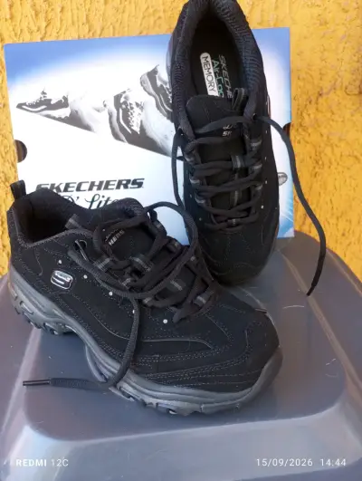 Zapatillas Skechers D'Lites negras. - miniatura 2