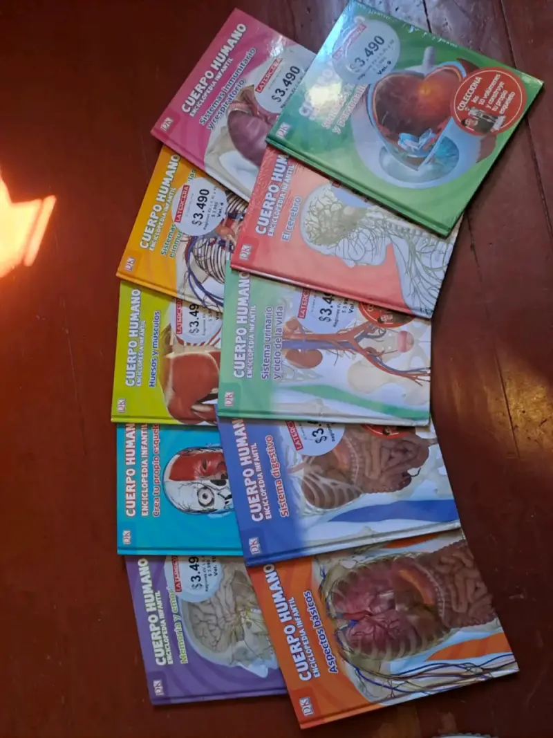 Colección de libros enciclopedia Cuerpo Humano DK - 1