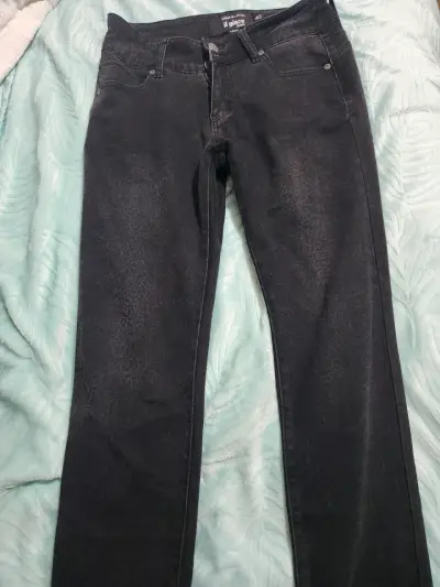 Jeans negros para mujer talla 40 - miniatura 3