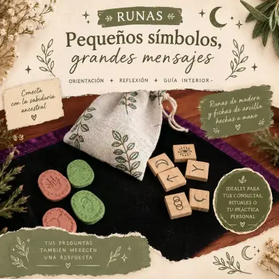 Set de Cartas Oráculo y Runas para Meditación - miniatura 3