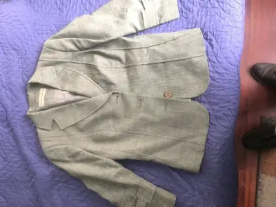 Blazer gris para hombre talla 40 - miniatura 1