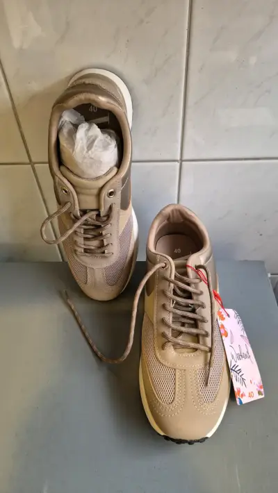 Zapatillas  beige para mujer talla 40 - miniatura 4