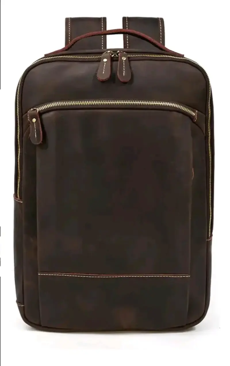 Mochila de Cuero Genuino Artesanal para Notebook – - 2