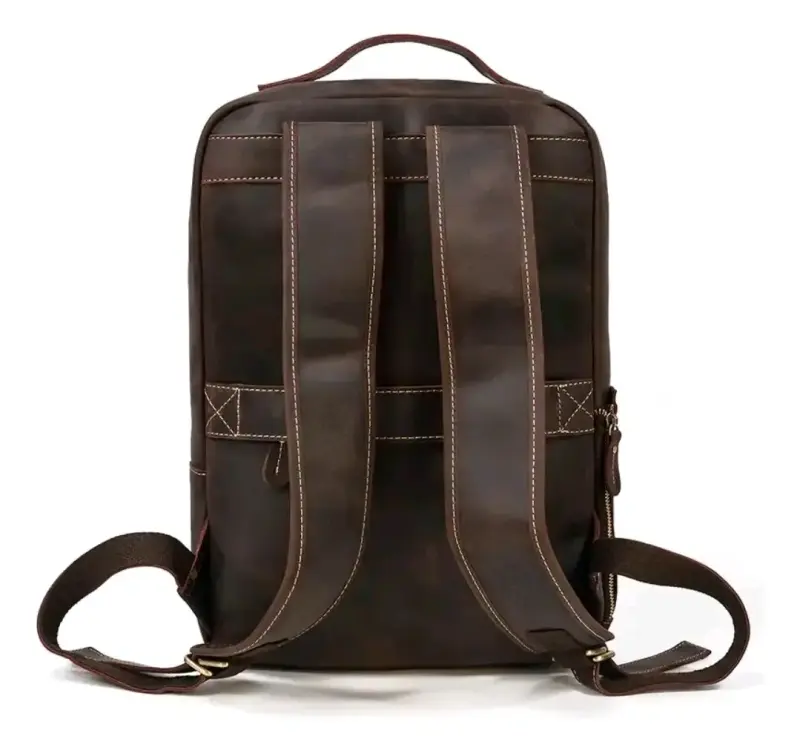 Mochila de Cuero Genuino Artesanal para Notebook – - 3