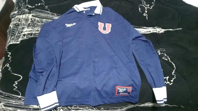 Polera Universidad de Chile Reebok azul - 1
