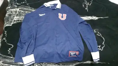 Polera Universidad de Chile Reebok azul - miniatura 1