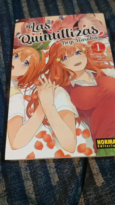 Manga Las Quintillizas Volumen 1 de Negi Haruba - miniatura 1