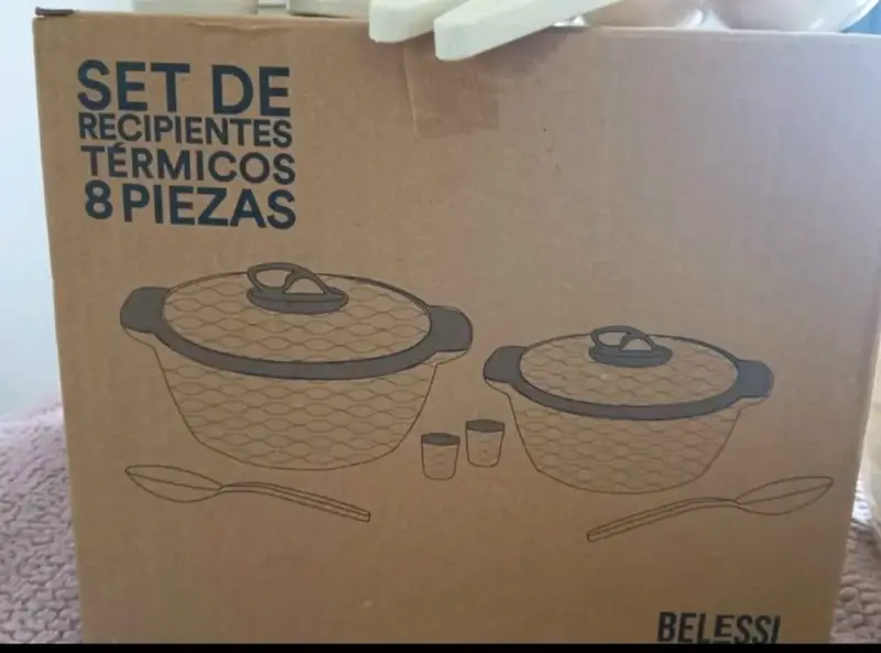 Set de Recipientes Térmicos 8 Piezas Belexi - 2