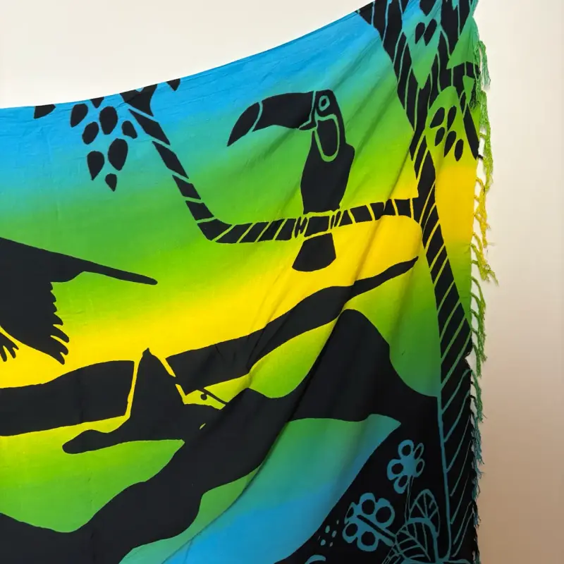 Pareo de Playa con Diseño de Río de Janeiro - 4