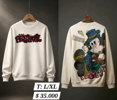 Polerón unisex con diseño gráfico - miniatura 1