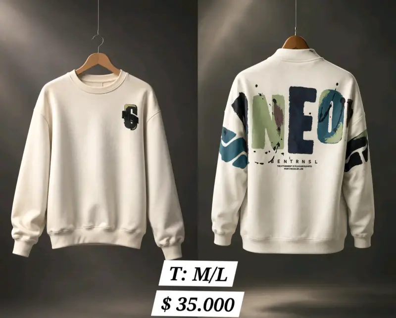 Polerón unisex con diseño gráfico - 2