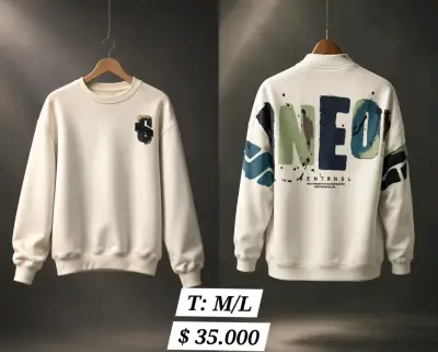 Polerón unisex con diseño gráfico - miniatura 2