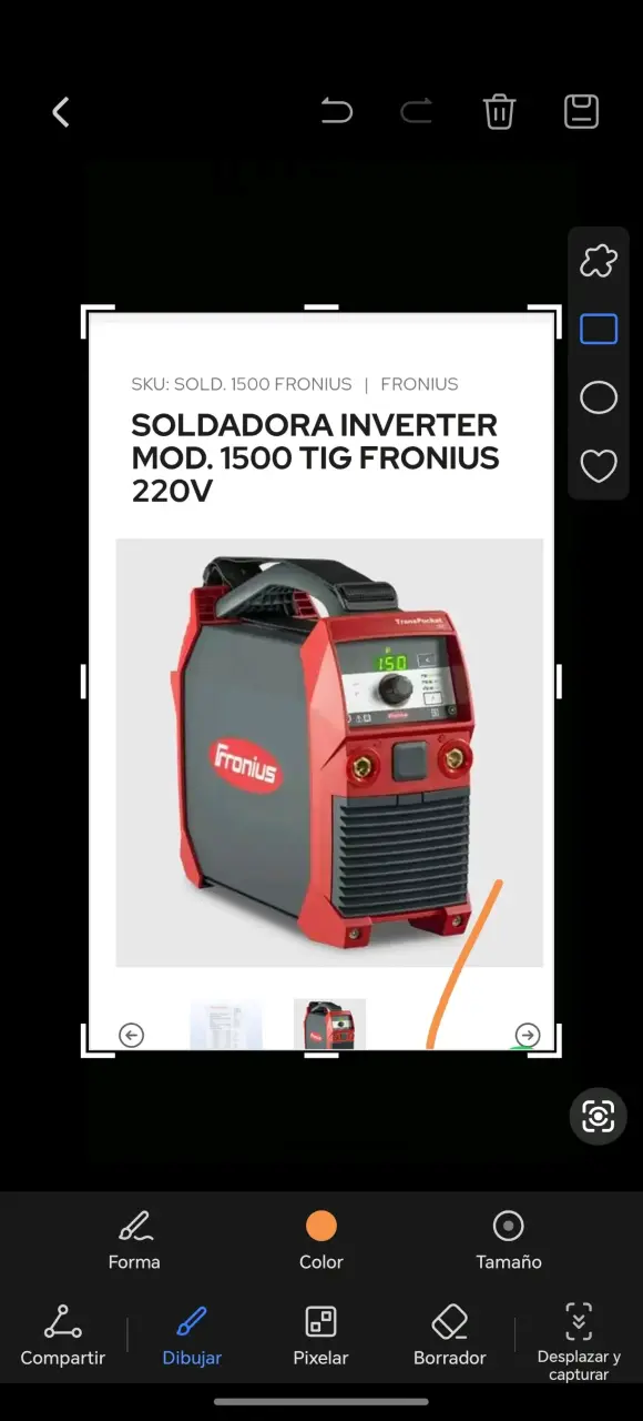 Soldadora Inverter Fronius 1500 TIG 220V - 1