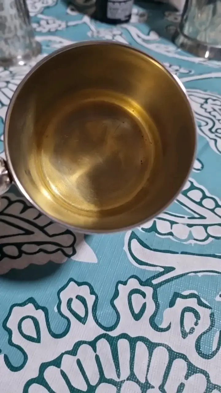 Taza de metal international silver.co - 2