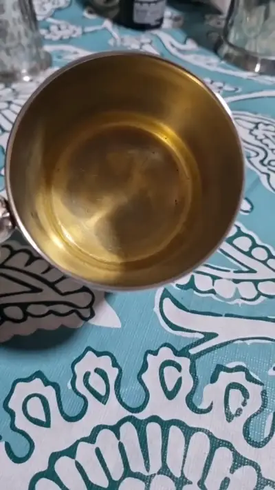 Taza de metal international silver.co - miniatura 2