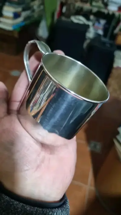 Taza de metal international silver.co - miniatura 4